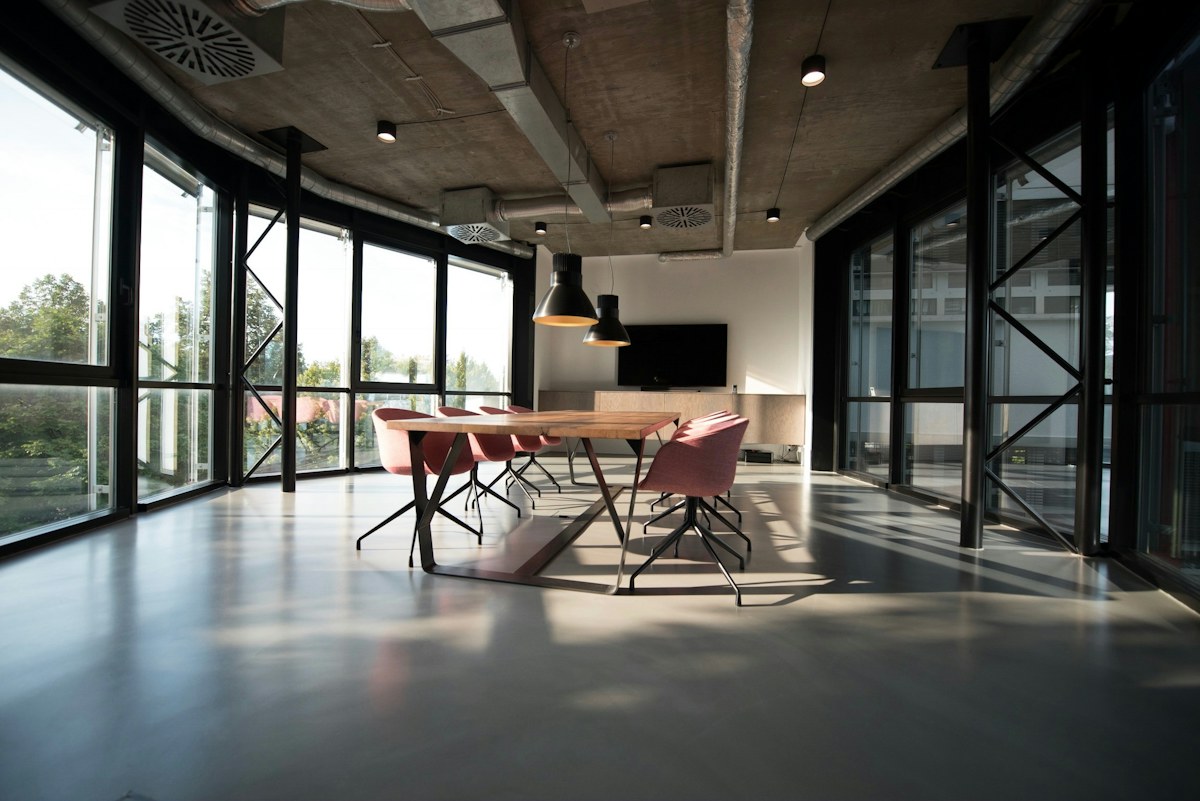 Illustrative office interior